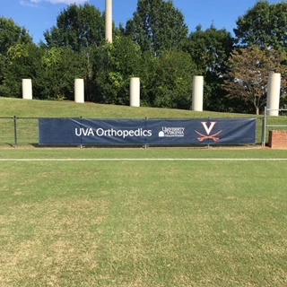 Outdoor Banner-UVA Orthopedics-Charlottesville Va