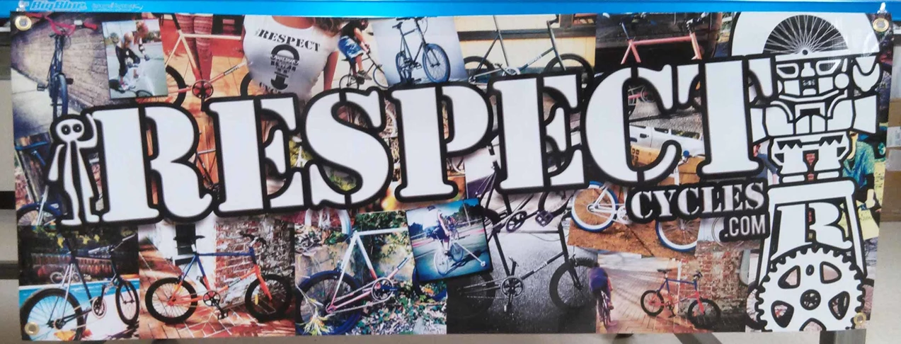 Respect Cycles Promotional Banner